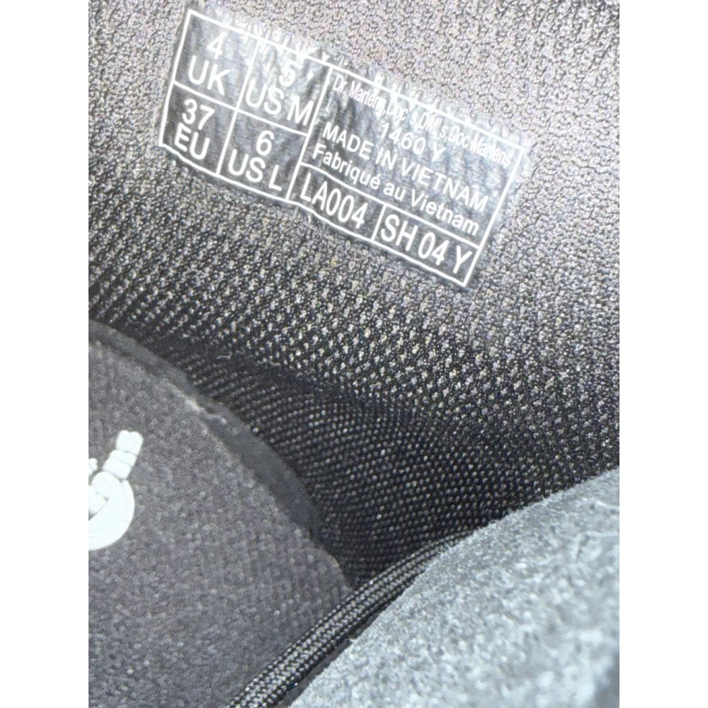Dr. Doc Martens‎ Boots 1460 Black Patent Leather Youth Size 6 Girls 5 Boys NWOB